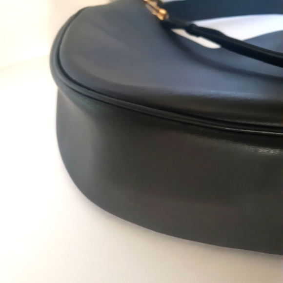 Coach blue/black Nomad hobo leather bag - Picture 6 of 16